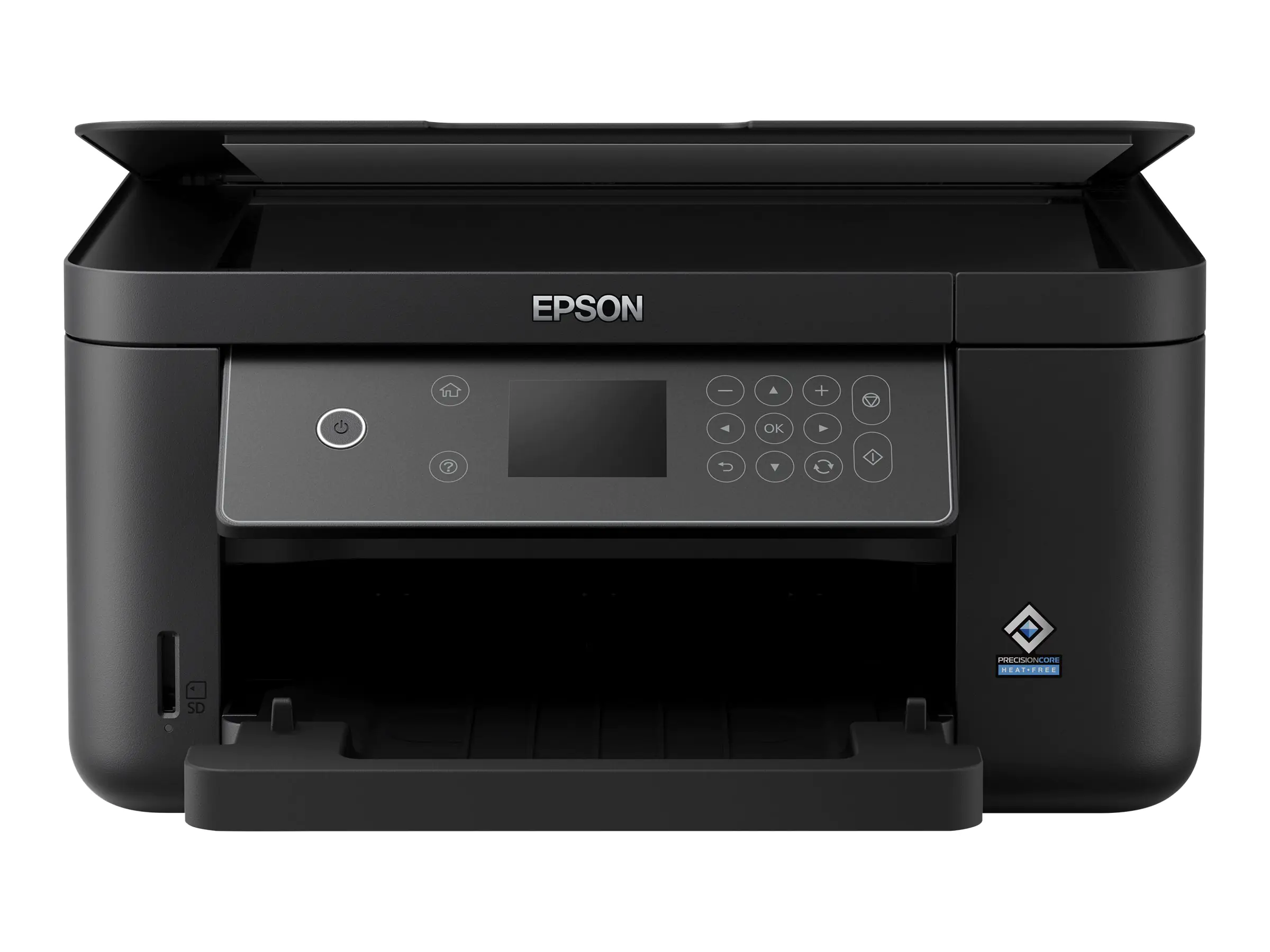 Epson Expression Home XP-5150 - Multifunktionsdrucker - Farbe - Tintenstrahl - A4/Legal (Medien) - bis zu 14 Seiten/Min. (Drucken) - 150 Blatt - USB, Wi-Fi(n) - Schwarz