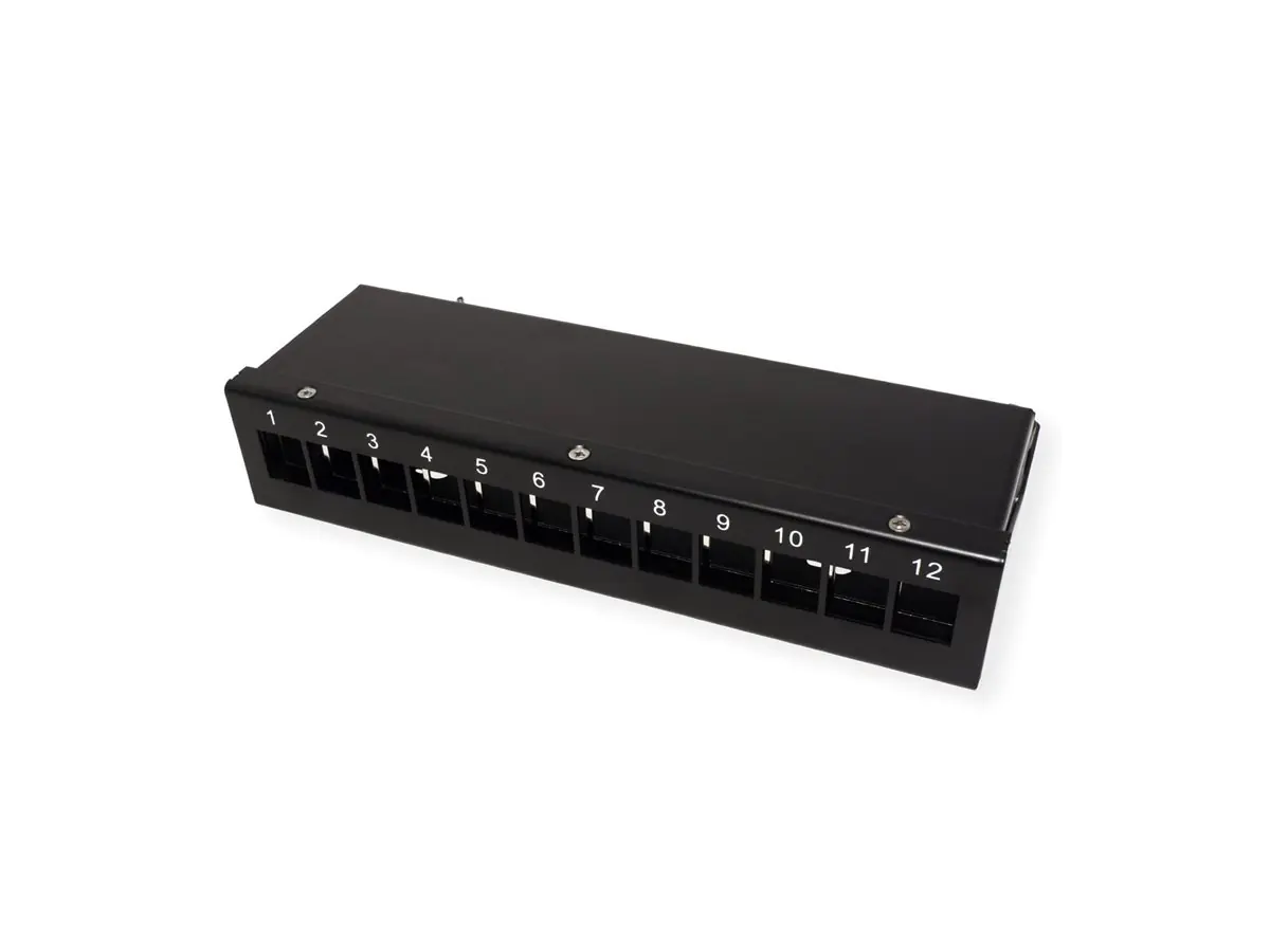 VALUE Keystone Module Frame - Patchpanel (Blindblech)