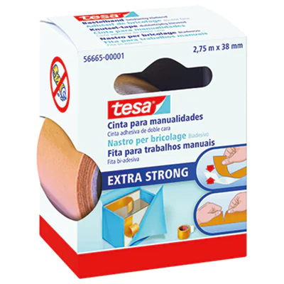 tesa Bastelband 56665-00001 38mmx2,75m PVC
