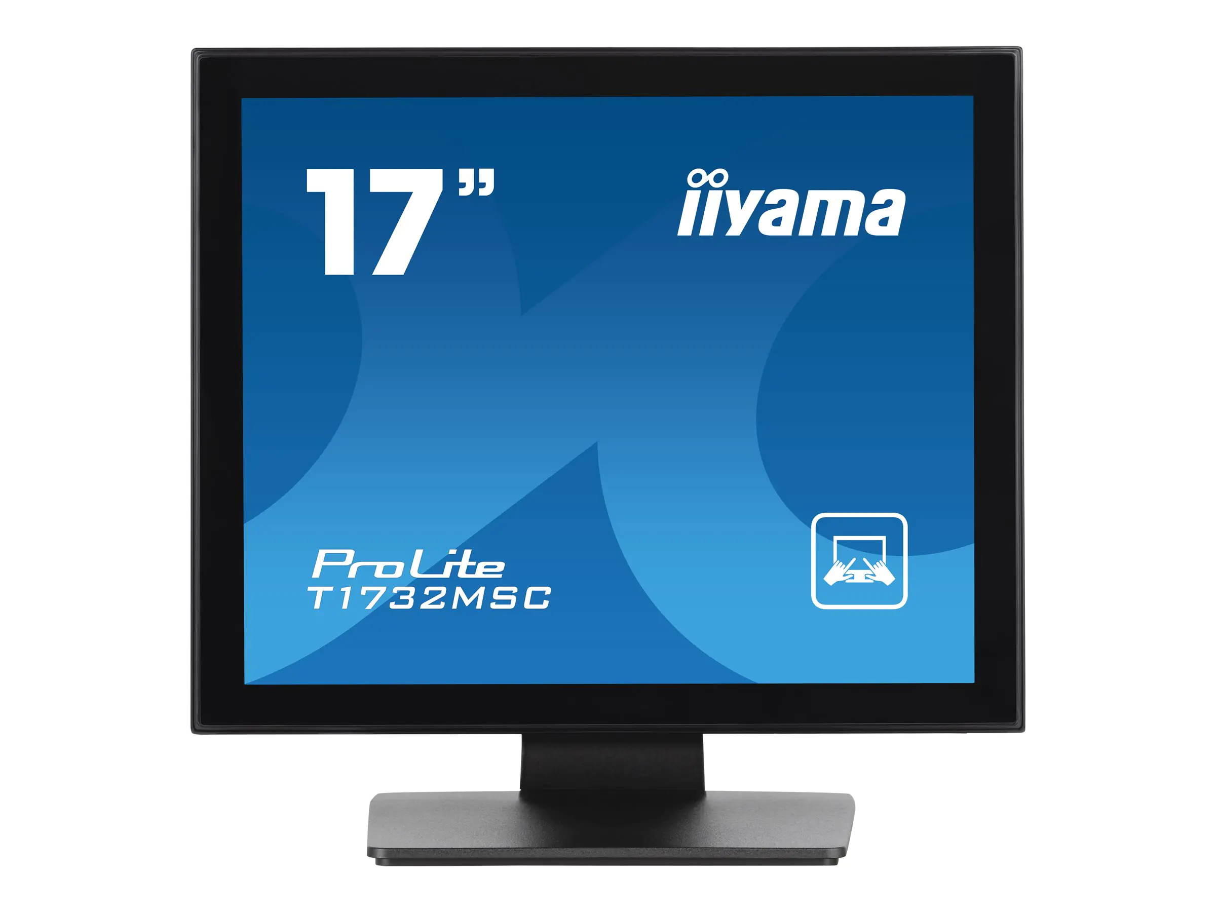 iiyama ProLite T1732MSC-B1SAG - LED-Monitor - 43 cm (17") - Touchscreen - 1280 x 1024 @ 75 Hz - TN - 250 cd/m² - 1000:1 - 5 ms - HDMI, VGA, DisplayPort - Lautsprecher - Schwarz, matte Oberfläche