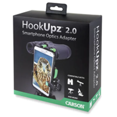 Carson HookUpz 2.0 - Teleskop-Kamera-/Smartphon-Halterung - 109 mm - 58