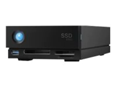 LaCie 1big Dock SSD Pro STHW4000800 - Festplatten-Array - 4 TB - 1 Schächte - SSD 4 TB x 1 - Thunderbolt 3, USB 3.1 (extern) - mit 5 Jahre Servicevertrag für Datenwiederherstellung