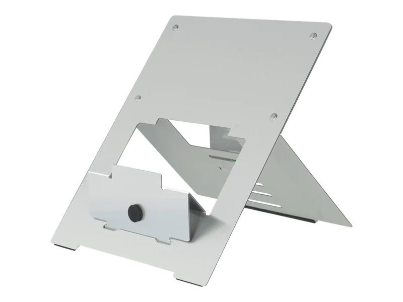 R-Go Laptopständer Riser Flexible - Notebook-Ständer - Silber