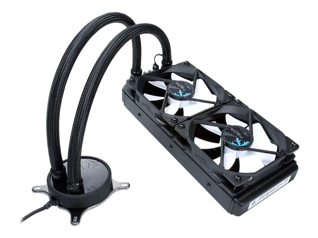 Fractal Design Celsius S24 - Prozessor-Flüssigkeitskühlsystem - (für: LGA1156, AM2, AM2+, LGA1366, AM3, LGA1155, AM3+, LGA2011, FM1, FM2, LGA1150, FM2+, LGA2011-3, LGA1151, AM4) - Kupfer - 120 mm - Schwarz