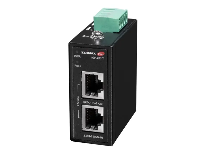 Edimax Power Injector (montierbar an DIN-Rail /Wand)