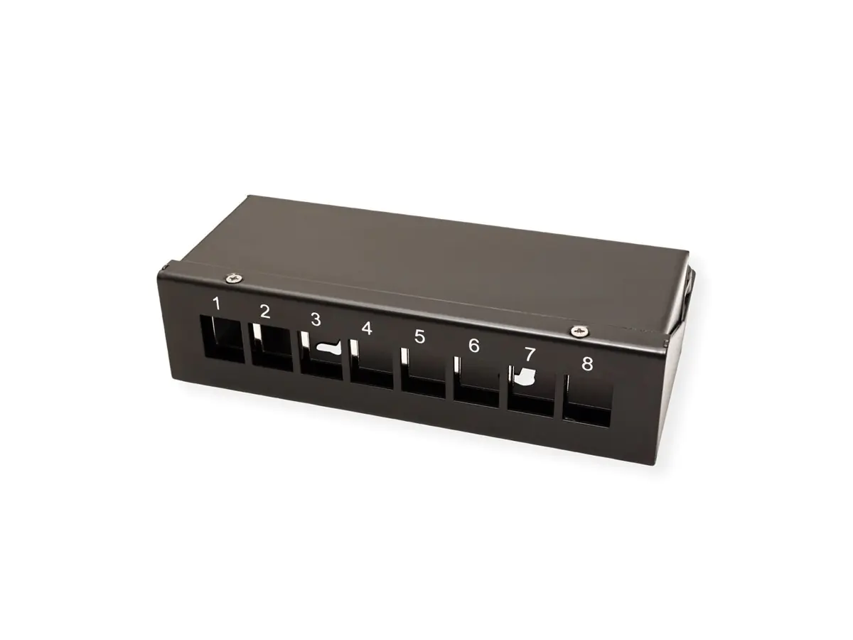 VALUE Keystone Module Frame - Patchpanel (Blindblech)