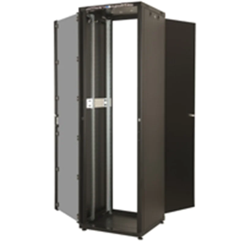 Ekivalan Systems BEEA32U6060BL122, Freistehendes Gestell, 32U, 800 kg, Sperrschloss, 62 kg, Schwarz