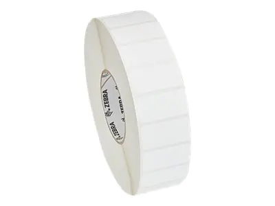 Zebra CryoCool 8100T - Polyester - permanenter Acrylklebstoff - Satin White - 38 x 13 mm 9720 Eti