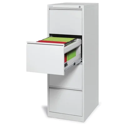 Hängeregistraturschrank BASE LINE 460 x 1.320 x 420 mm (B x H x T) Stahl, pulverbeschichtet lichtgrau