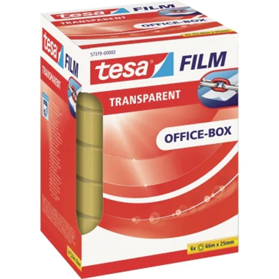 tesa Klebefilm tesafilm 57379-00002 25mmx66m transparent 6 St./Pack