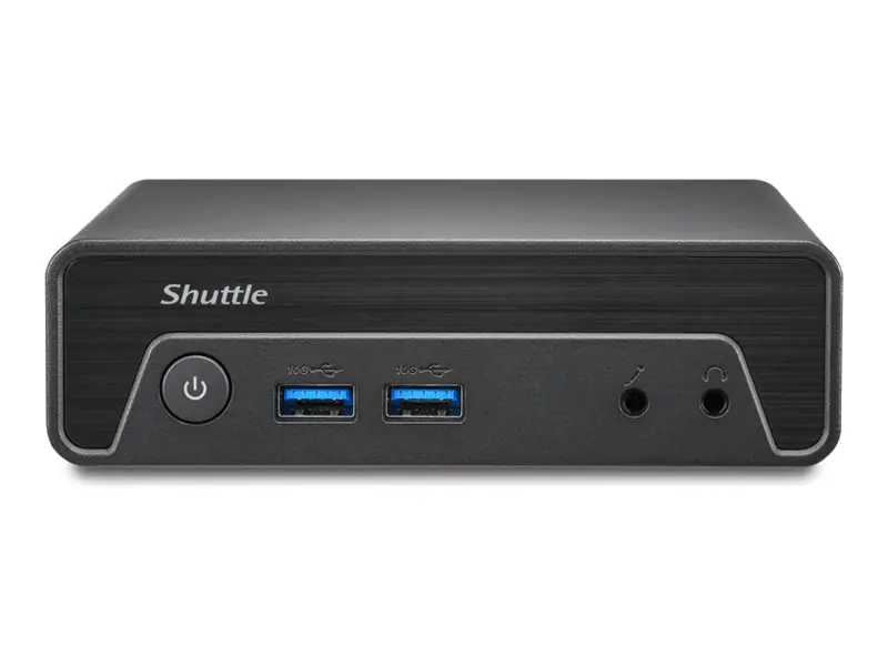 Shuttle XPC nano NE1010XA N100 - Barebone - 8.192 MB