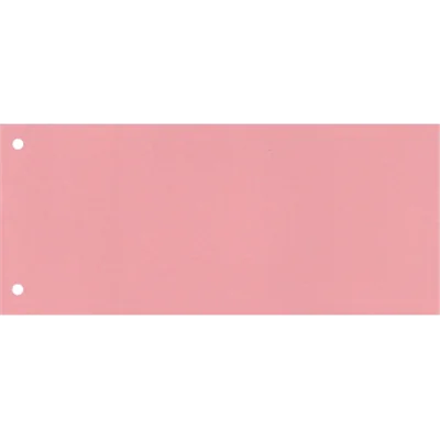 Trennstreifen Kurz 22,5x10,5cm 160g rot 100 St./Pack.