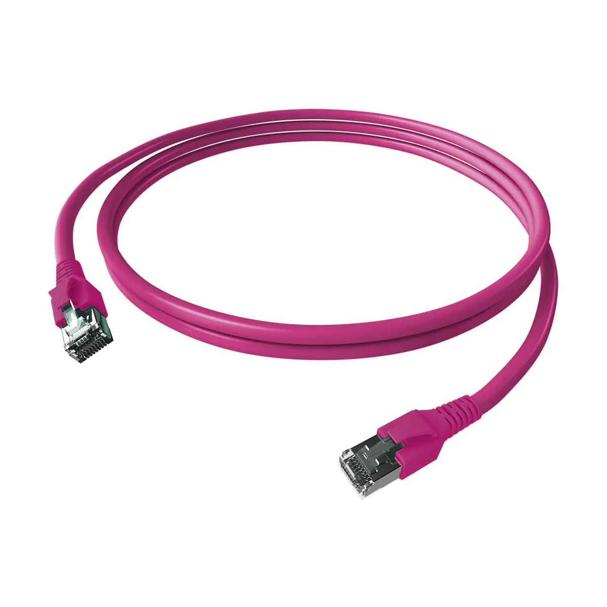 EasyLan CP1KVBVBV0075 FlexBoot Patchkabel Kat.6A ISO/IEC geschirmt violett 4PPoE