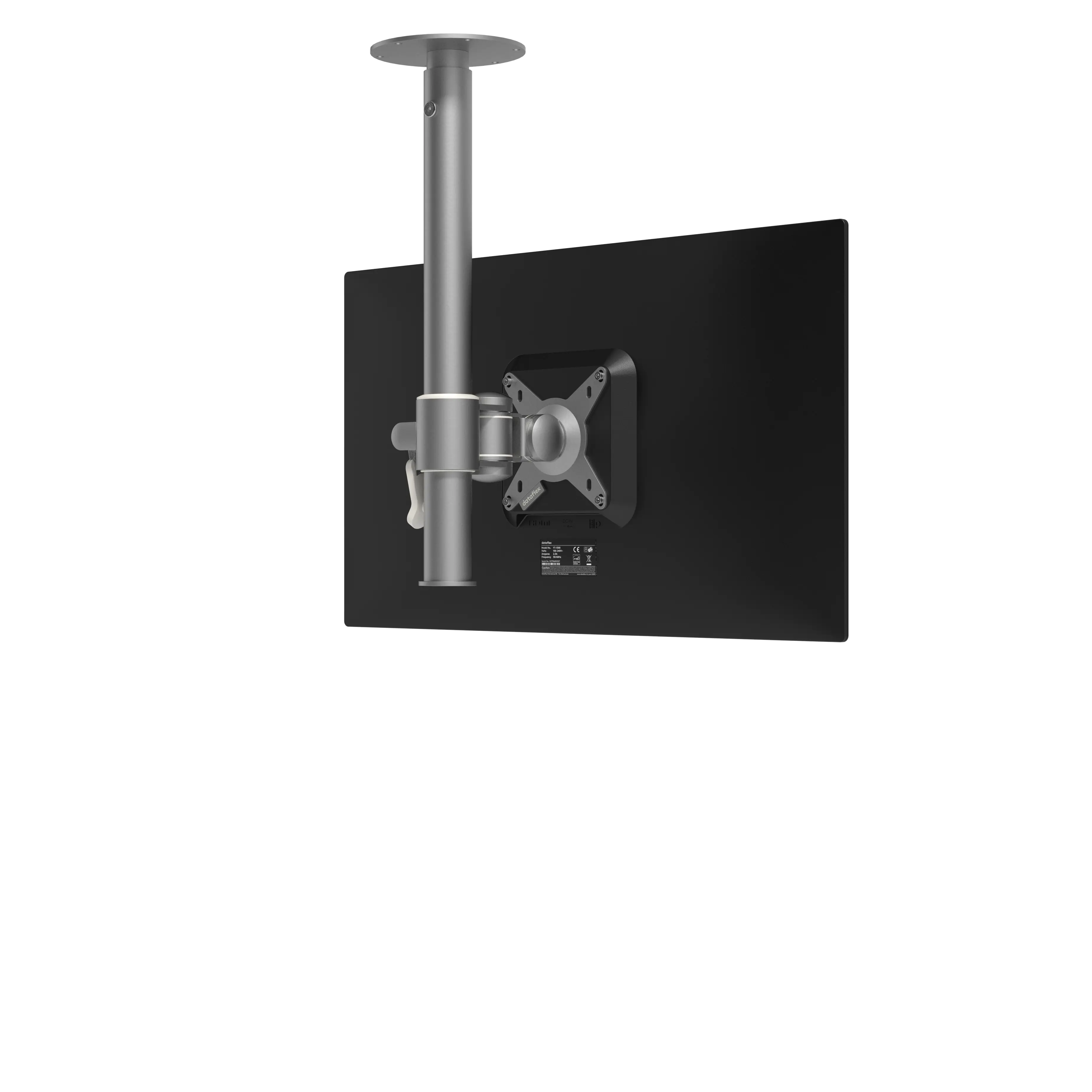 Dataflex Viewmate Style Monitor Arm 562 - Befestigungskit (Deckenmontage, Tragarm) - für LCD-Display - Bildschirmgröße: bis zu 61 cm (bis zu 24 Zoll) - Deckenmontage