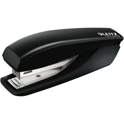 Leitz Heftgerät NeXXt Recycle Mini No. 10 fest/lösbar/nageln 10 Bl. (80 g/m²) Metall/Kunststoff (Kunststoff, 81 % recycelt) schwarz
