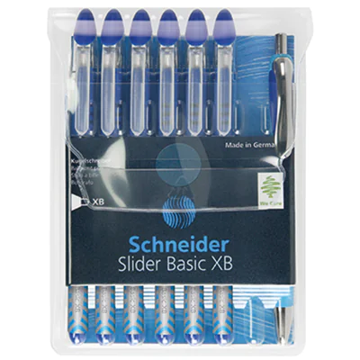 Schneider Kugelschreiber Slider XB 50-151277 blau 6 St./Pack.