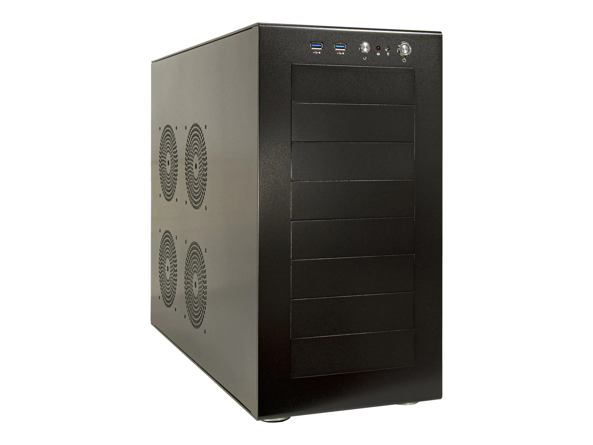 Inter-Tech Y-5508 - Tower - 5U - E-ATX - keine Spannungsversorgung (ATX / PS/2) - USB