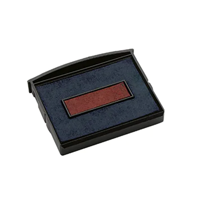 COLOP E/2100/2 - Austauschkissen - Zweifarbig (Blau, Rot) 107748