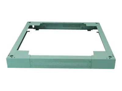 Intellinet 19" Sockel, 90 (H) x 600 (B) x 1000 (T) mm, grau - Fußleiste des Gestells - Grau, RAL 7035 - 48.3 cm (19")