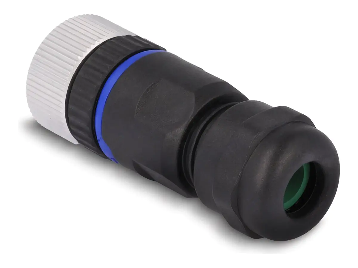 Delock Adapter für Power Connector - M12 (4-polig)