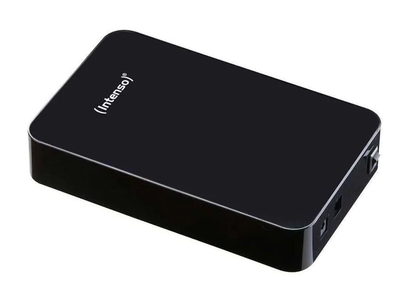 Intenso Memory Center - Festplatte - 4 TB - extern (Stationär) - 3.5" (8.9 cm) - USB 3.0 - 5400 rpm - Puffer: 32 MB - Schwarz