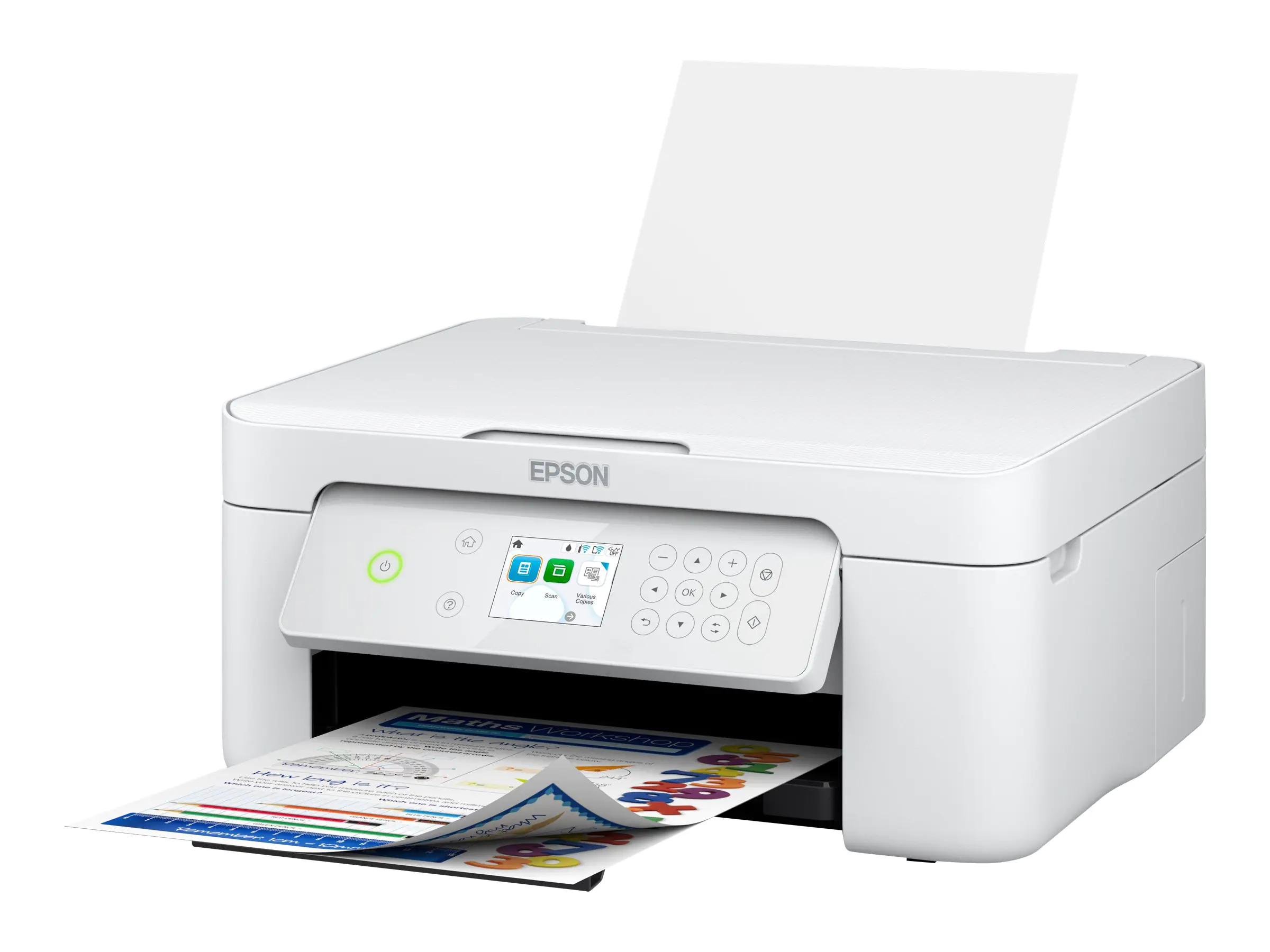 Epson Expression Home XP-4205 - Multifunktionsdrucker - Farbe - Tintenstrahl - A4/Legal (Medien) - bis zu 10 Seiten/Min. (Drucken) - 100 Blatt - USB, Wi-Fi - weiß