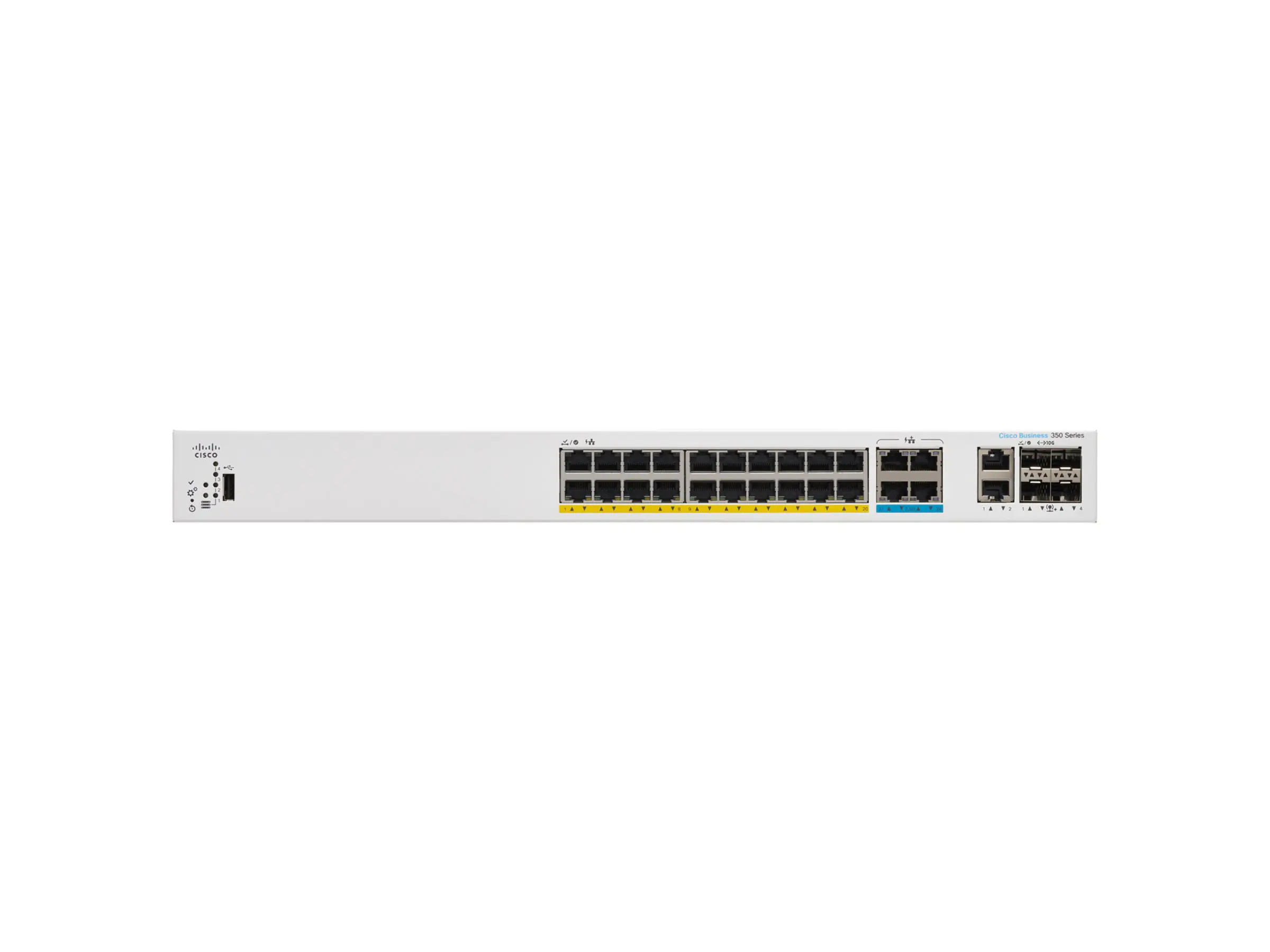 Cisco Catalyst 1300-24MGP-4X - Switch - L3 - managed - 16 x 10/100/1000 (PoE+)