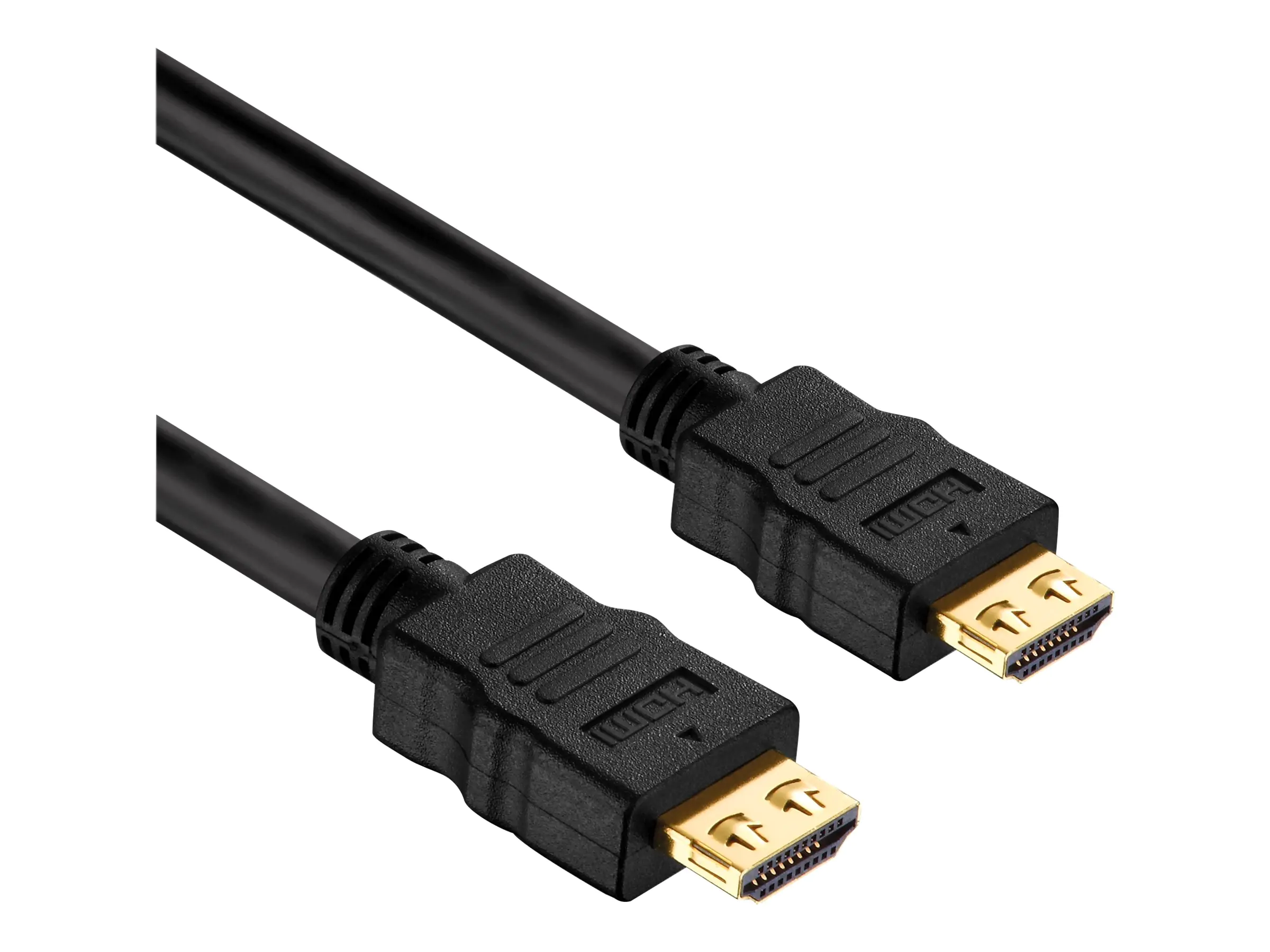 PureLink PureInstall Series - HDMI-Kabel mit Ethernet - HDMI männlich zu HDMI männlich - 2 m - Dreifachisolierung - Schwarz - 4K Unterstützung