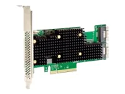Broadcom HBA 9620-16i - Speichercontroller (RAID) - 16 Sender/Kanal - SATA 6Gb/s / SAS 24Gb/s / PCIe 4.0 (NVMe) - RAID 0, 1, 10 - PCIe 4.0 x8