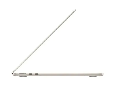 Apple MacBook Air - M2 - M2 8-core GPU - 8 GB RAM - 256 GB SSD - 34.46 cm (13.6") IPS 2560 x 1664 (WQXGA) - Wi-Fi 6 - Starlight - kbd: Deutsch