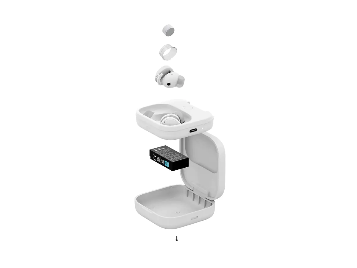 Fairphone Fairbuds True Wireless Earbuds White v2 - Kabellos - Bluetooth