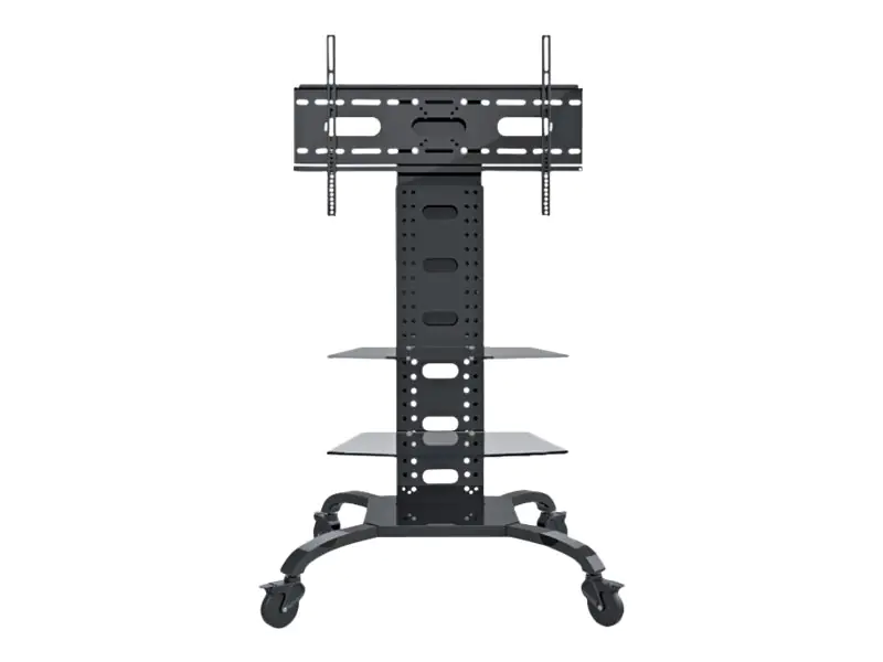 TECHly - Wagen - für Flachbildschirm / AV-Ausrüstung - Schwarz (32"-70")