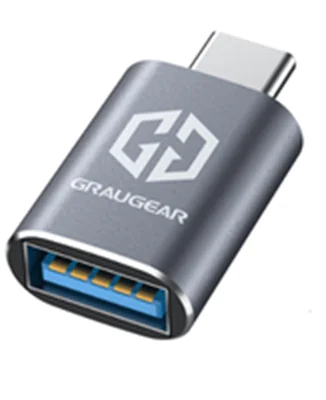 GrauGear GG 18037 - Adapter USB 3.1 C Stecker> A Buchse 2er Set - Kabel-/Adapterset