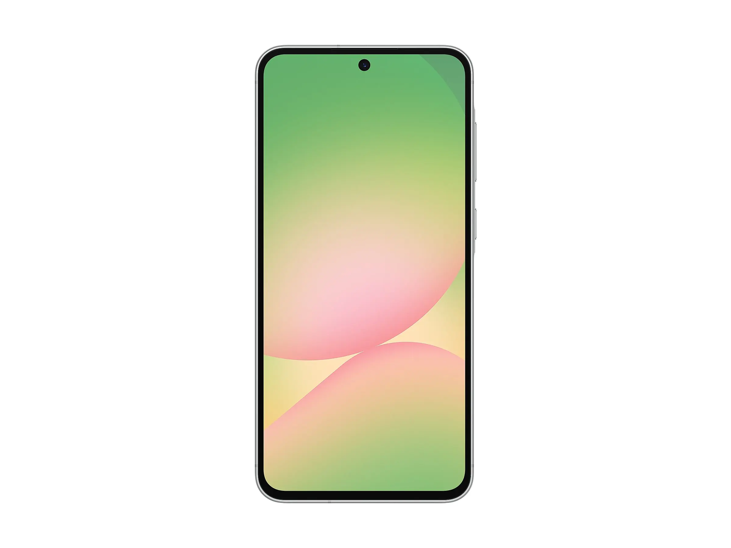 Samsung Galaxy A56 - 5G Smartphone - Dual-SIM - RAM 8 GB / Interner Speicher 128 GB - OLED-Display - 6.7" - 2340 x 1080 Pixel (120 Hz) - Triple-Kamera 50 MP, 12 MP, 5 MP - front camera 12 MP - tolle hellgraue Farbe