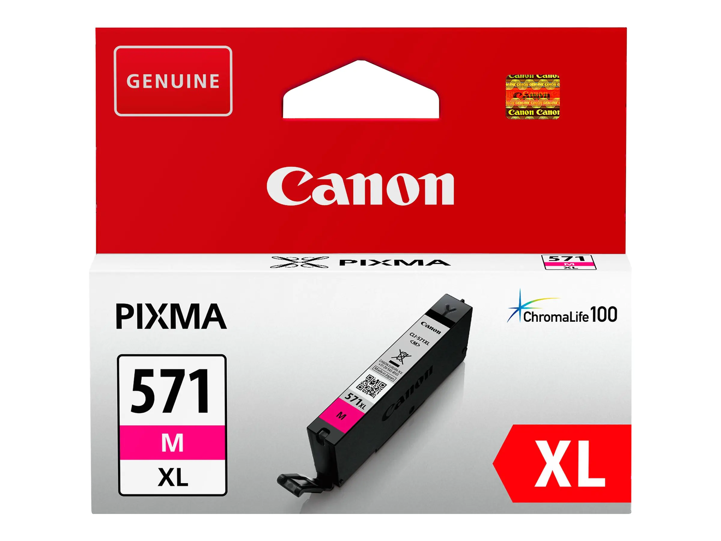 Canon Tinte 0333C004 CLI-571M XL Magenta 645 Seiten Große Füllmenge 1 Stück