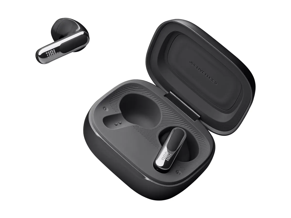 JBL Live Flex 3 Spatial Sound Black - Wireless Headphones - Kopfhörer - 40 KHz