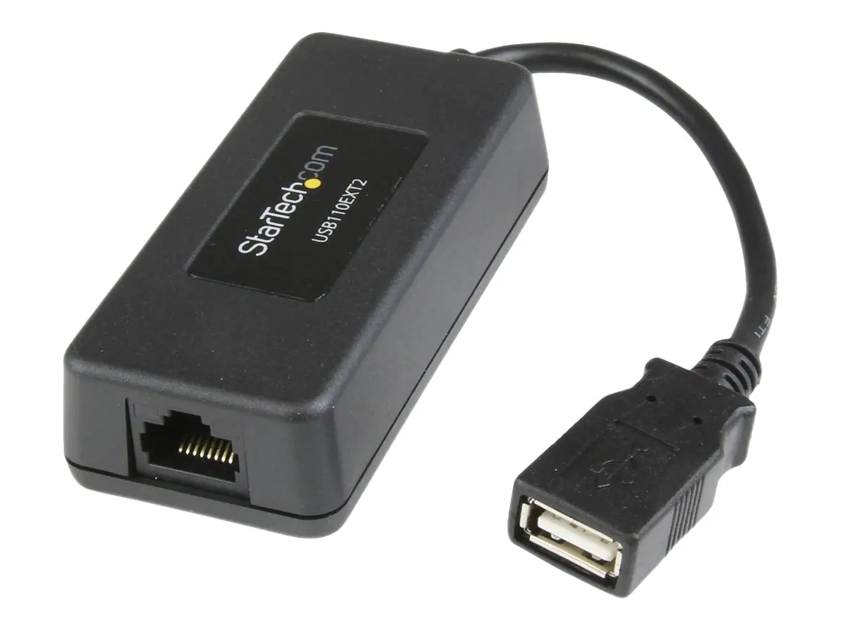 StarTech 1 Port USB über Cat5 / Cat6 Extender bis zu 40m - USB über Ethernet Verlängerung - USB-Erweiterung - USB - über CAT 5/6 - bis zu 40 m - für P/N: UUSBOTG