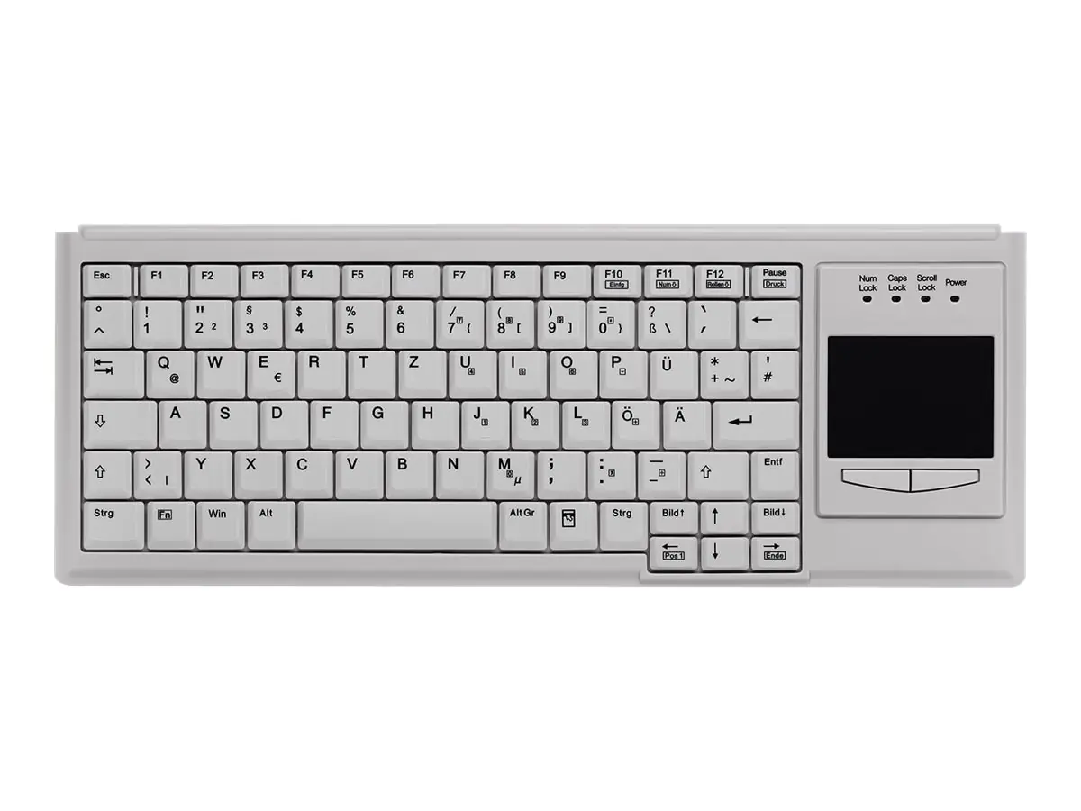 Active Key AK-4400 - Volle Größe (100%) - Kabelgebunden - USB - Membran Key Switch - Weiß