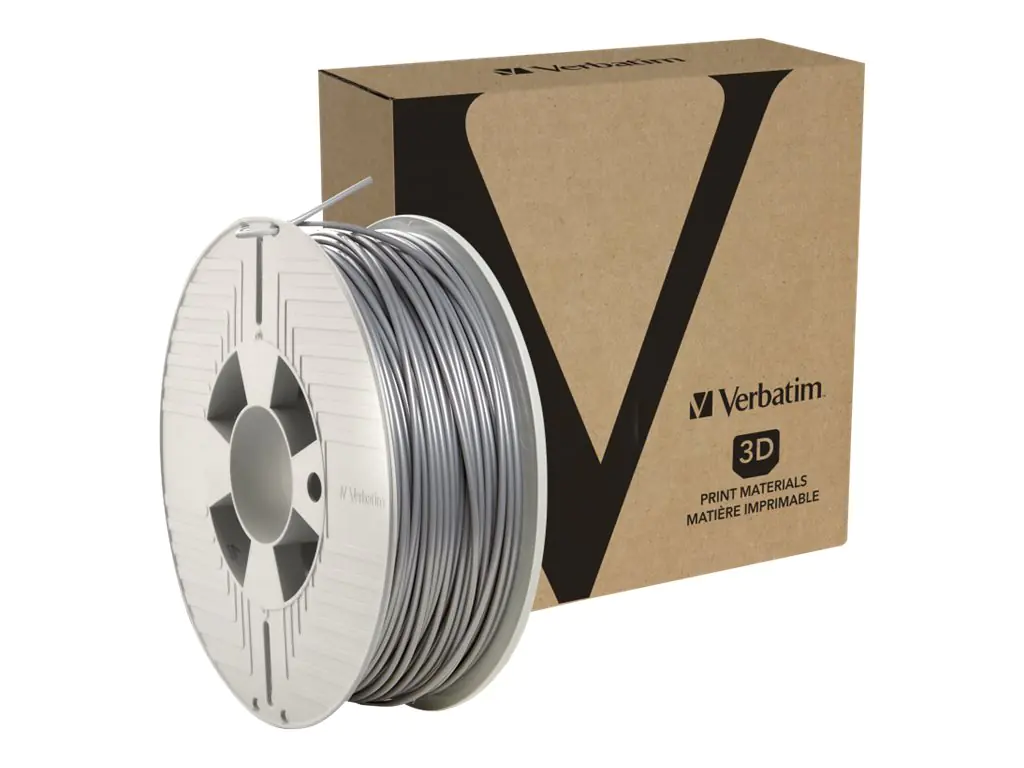 Verbatim Silber, RAL 9006 - 1 kg - 149 m - ABS-Filament (3D) 55036
