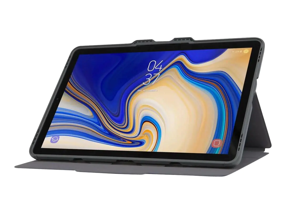 Targus Click-In - Flip-Hülle für Tablet - Polyurethan, Kunstleder - Schwarz - 10.5" - für Samsung Galaxy Tab S4 (10.5 Zoll)