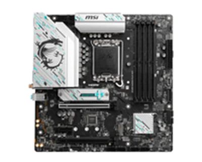 MSI B760M GAMING PLUS WIFI - Motherboard - micro ATX - LGA1700-Sockel - B760 Chipsatz - USB 3.2 Gen 1, USB 3.2 Gen 2, USB-C 3.2 Gen 1 - 2.5 Gigabit LAN, Wi-Fi 6E, Bluetooth - Onboard-Grafik (CPU erforderlich) - HD Audio (8-Kanal)