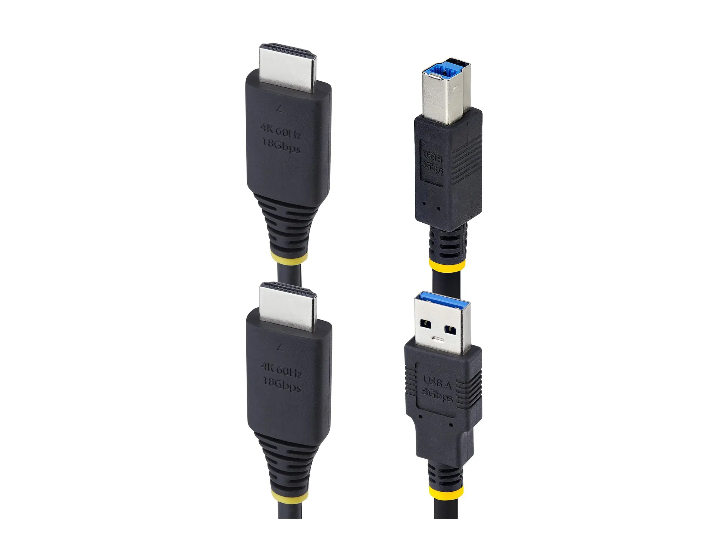 StarTech.com 10ft (3m) HDMI and USB 5Gbps KVM Cable - Tastatur- / Video- / Maus- (KVM-)