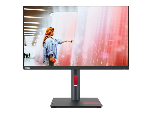 Lenovo P24q-30 - LED-Monitor - 60.5 cm (23.8") - 2560 x 1440 QHD @ 60 Hz - IPS - 300 cd/m² - 1000:1 - 4 ms - HDMI, DisplayPort - Raven Black - für ThinkCentre neo 70t 11YU; ThinkPad P15 Gen 2 20YQ