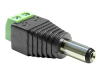 Delock - Netzteil - 2-polige Klemmleiste (M) zu Gleichstromstecker 5,5 x 2,5 mm (M)
