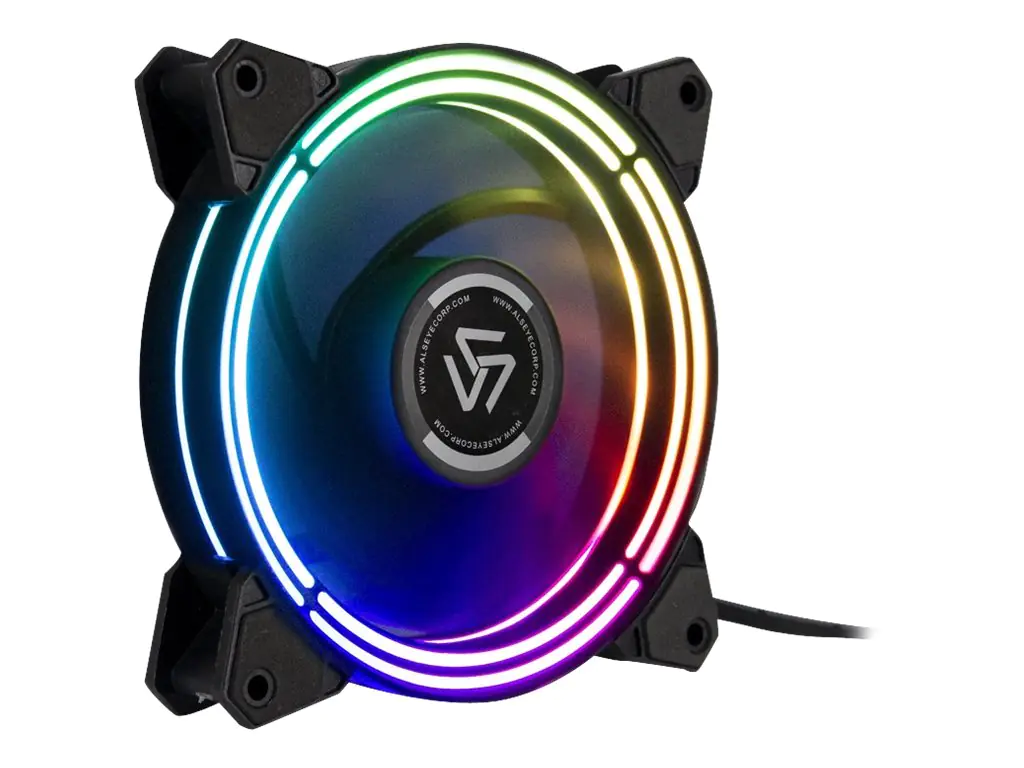 Inter-Tech ALSEYE Halo 3.0 - Gehäuselüfter - 120 mm