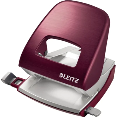 Leitz Locher NeXXt Style 50060028 30Bl Metall granat rot