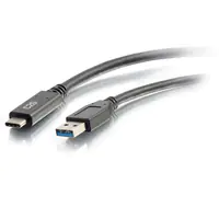 C2G 3ft USB C to USB A Cable - USB 3.2 - 5Gbps - M/M - USB-Kabel - USB Typ A (M) zu 24 pin USB-C (M) - USB 3.1 - 30 V - 3 A - 91.4 cm - Schwarz