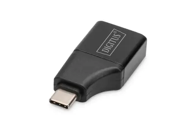 DIGITUS - Video- / Audio-Adapter - 24 pin USB-C männlich zu HDMI weiblich - Schwarz - unterstützt 4K 30 Hz (3840 x 2160)