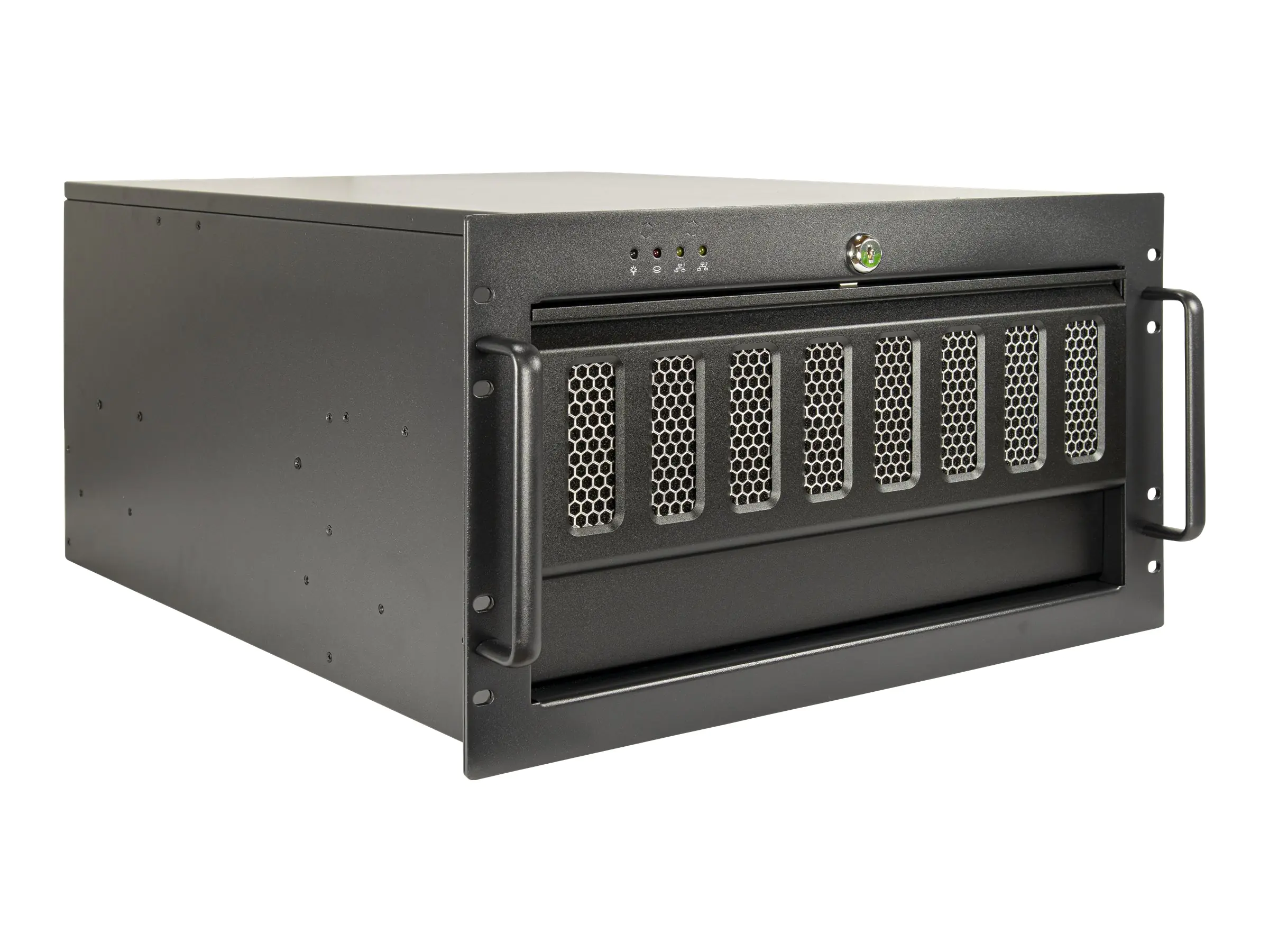 Inter-Tech IPC 6U-6606 - Rack-Montage - E-ATX - SATA - Hot-Swap - keine Spannungsversorgung (ATX) - USB