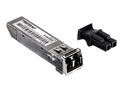 TRENDnet TI-MGBSX - SFP (Mini-GBIC)-Transceiver-Modul - GigE - 1000Base-SX - LC Multi-Mode - bis zu 550 m - 850 nm